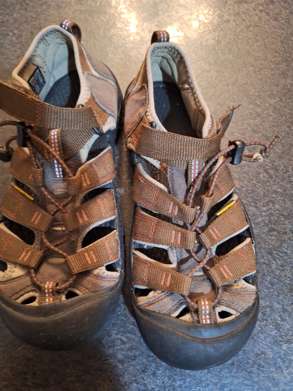 Brown Outdoor Sandal Fisherman Style